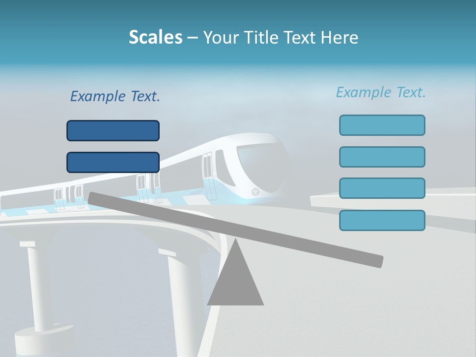 Platform Tube Background PowerPoint Template