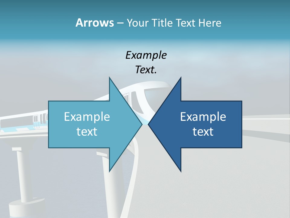 Platform Tube Background PowerPoint Template