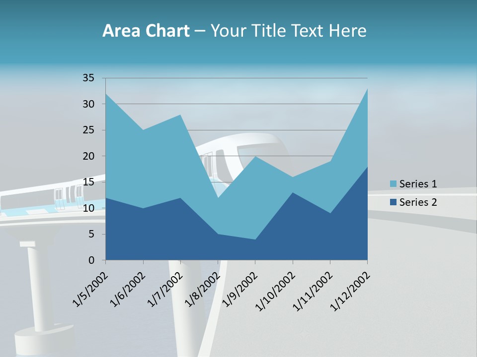 Platform Tube Background PowerPoint Template