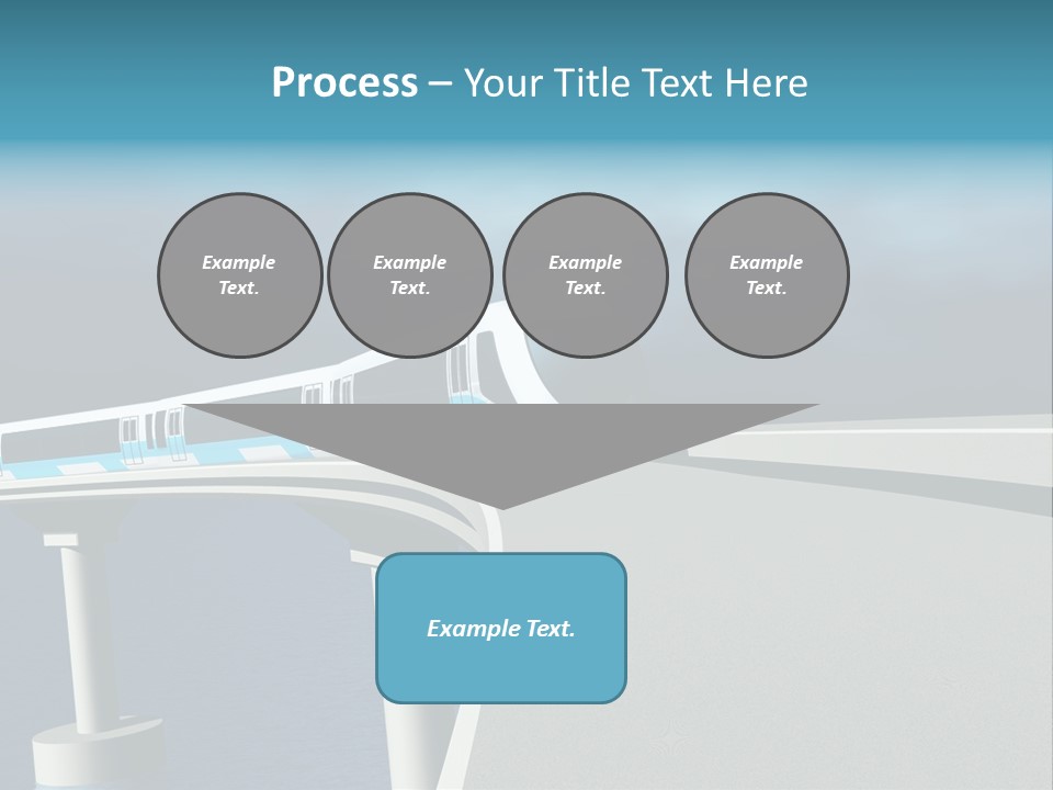 Platform Tube Background PowerPoint Template