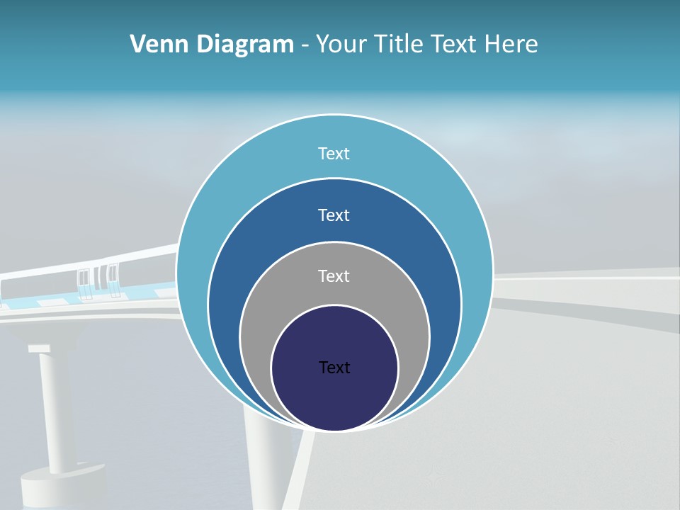 Platform Tube Background PowerPoint Template