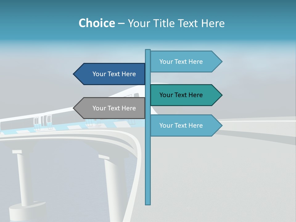 Platform Tube Background PowerPoint Template