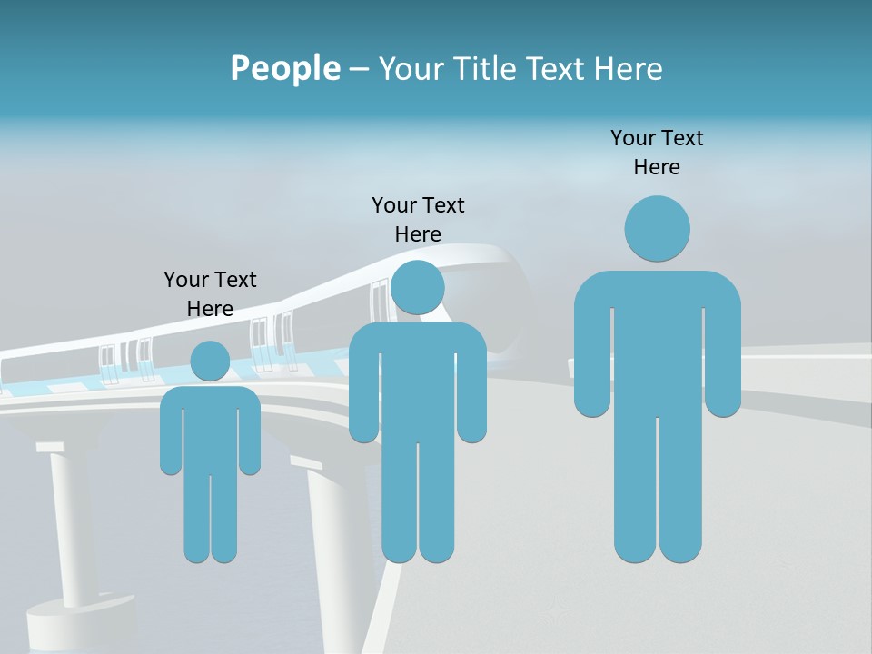 Platform Tube Background PowerPoint Template