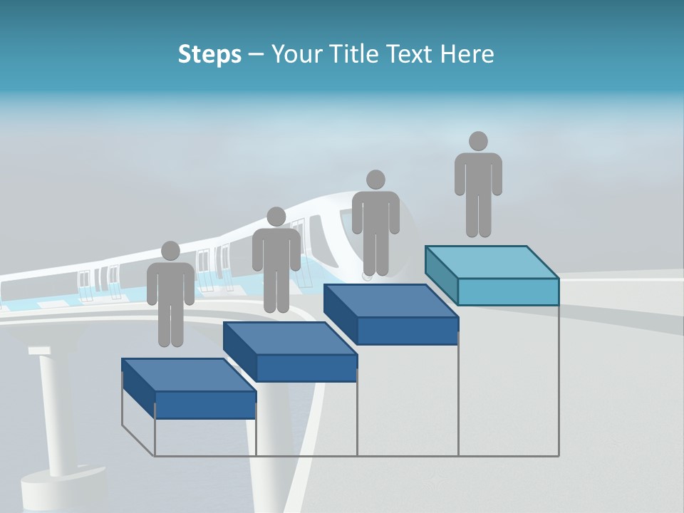 Platform Tube Background PowerPoint Template