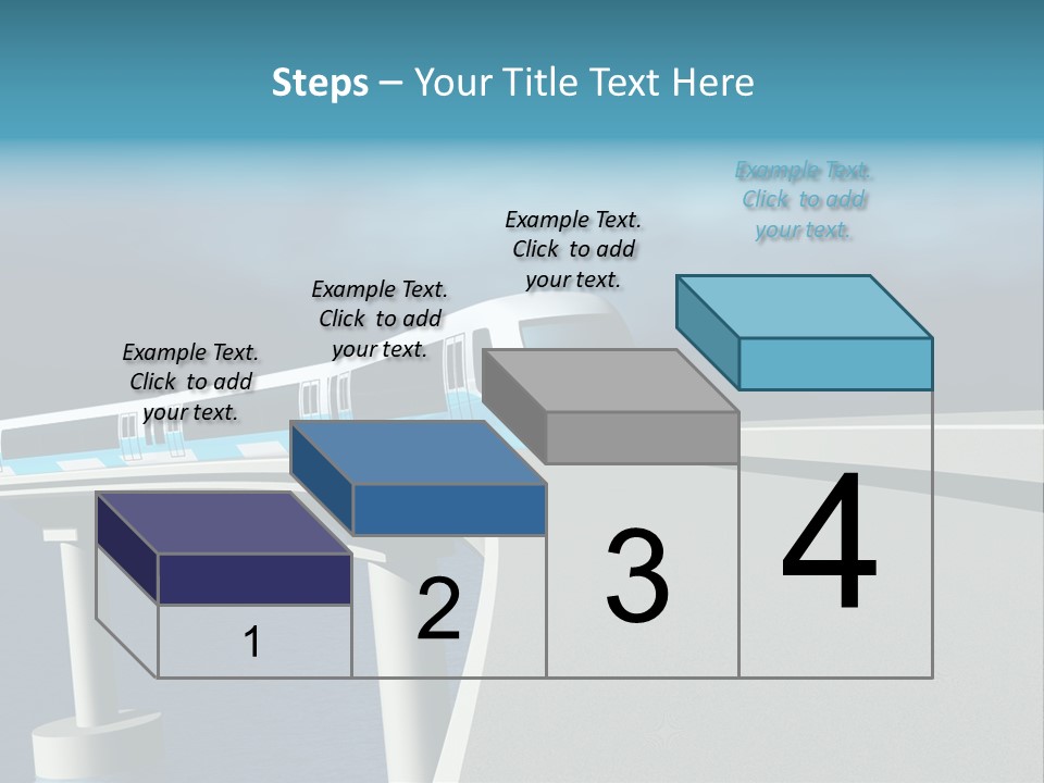 Platform Tube Background PowerPoint Template