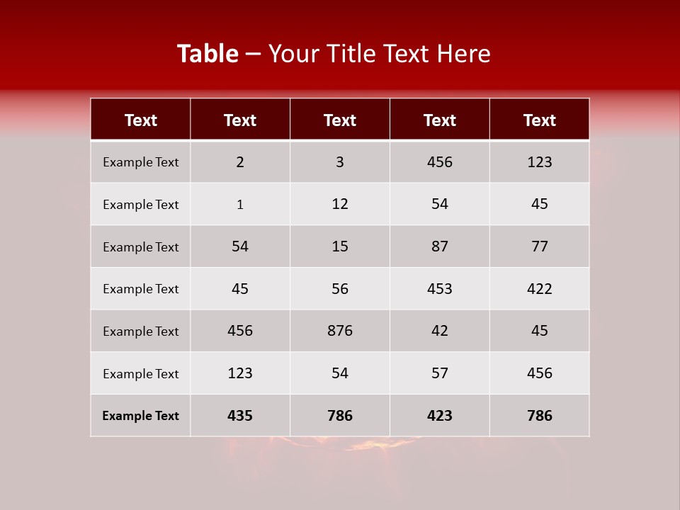 Burst Detonation Sun PowerPoint Template
