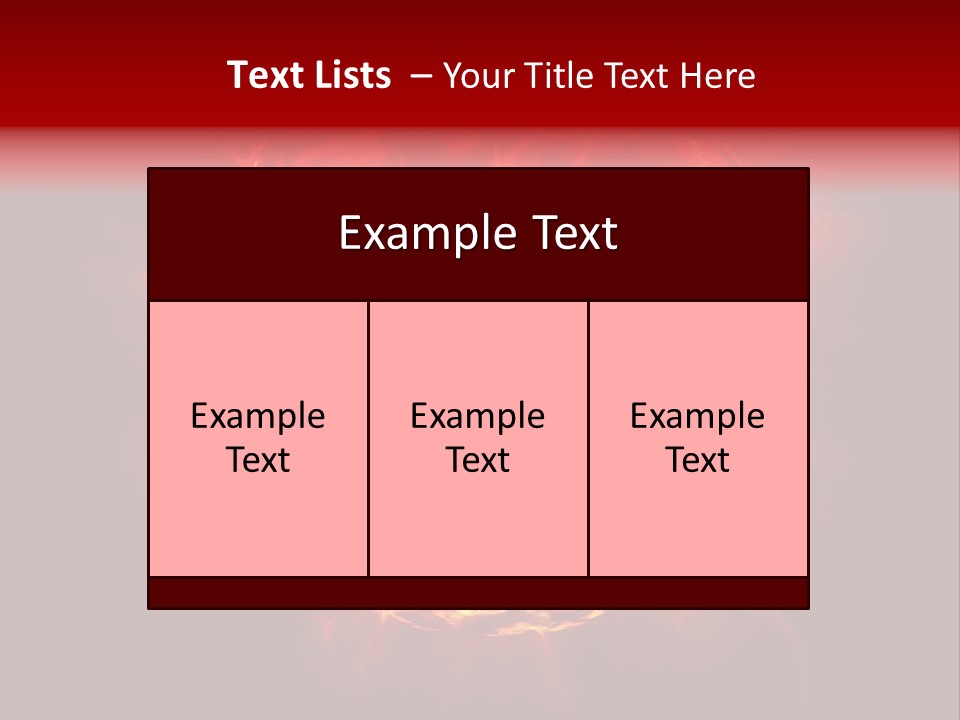Burst Detonation Sun PowerPoint Template
