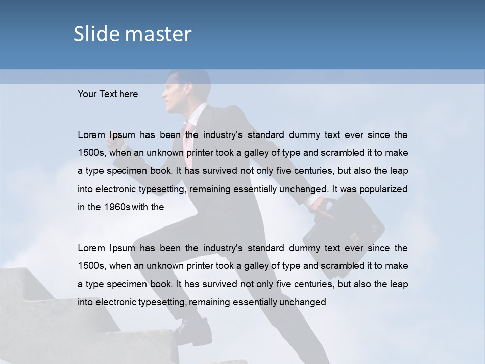 Summer Worker Power PowerPoint Template