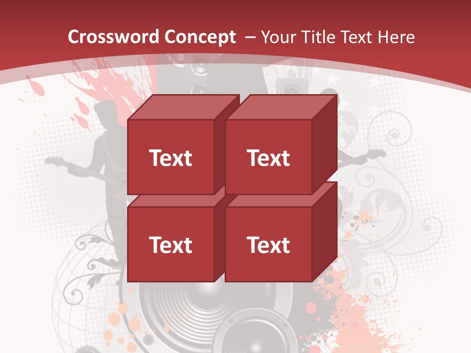 Decor Microphone Concert PowerPoint Template