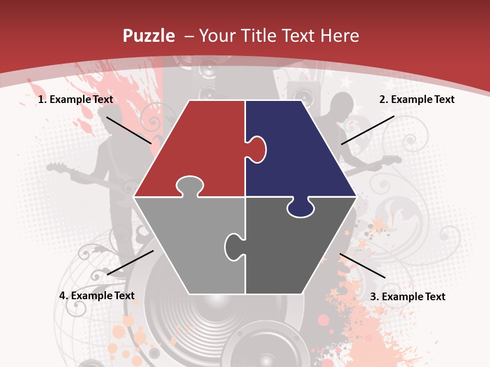 Decor Microphone Concert PowerPoint Template