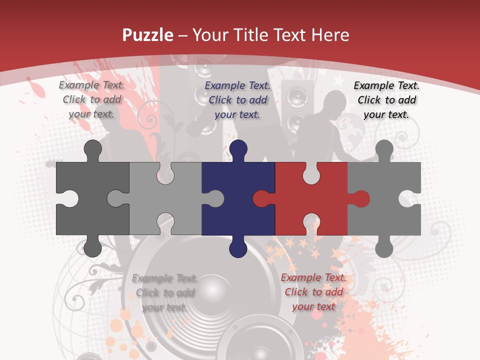 Decor Microphone Concert PowerPoint Template