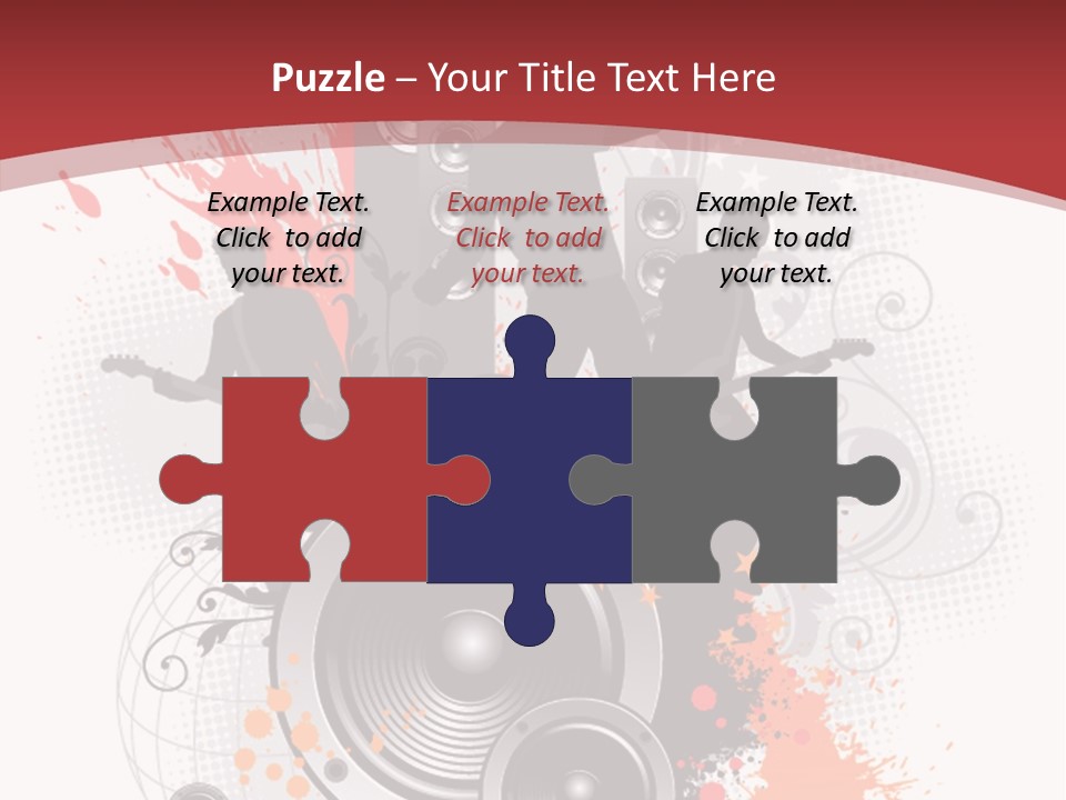 Decor Microphone Concert PowerPoint Template