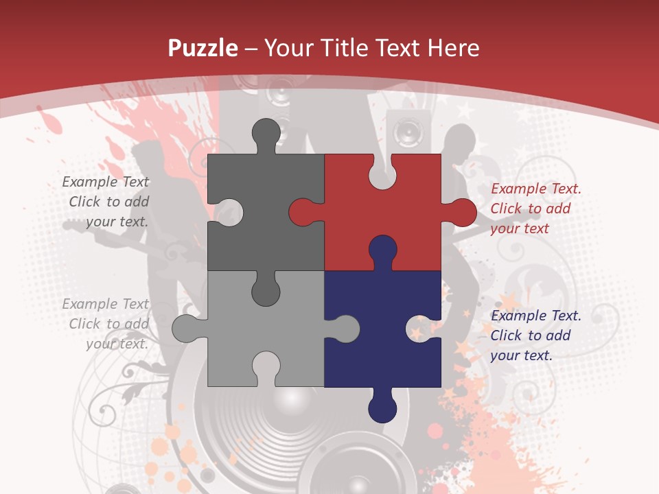 Decor Microphone Concert PowerPoint Template