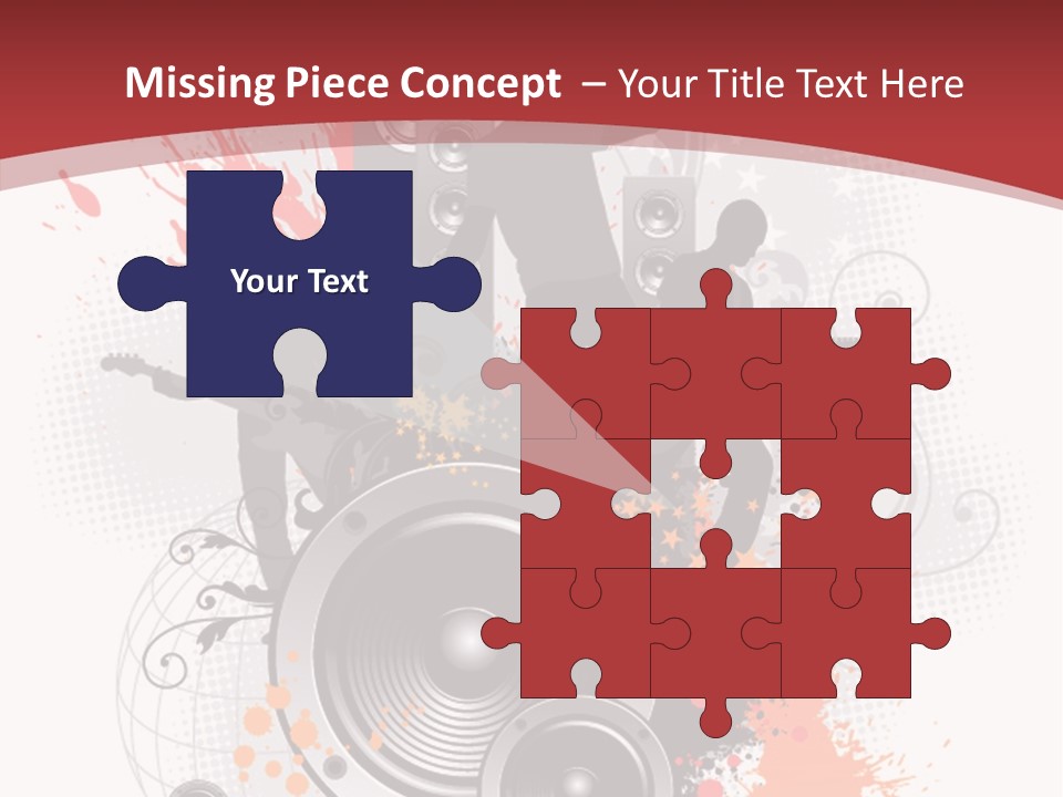 Decor Microphone Concert PowerPoint Template