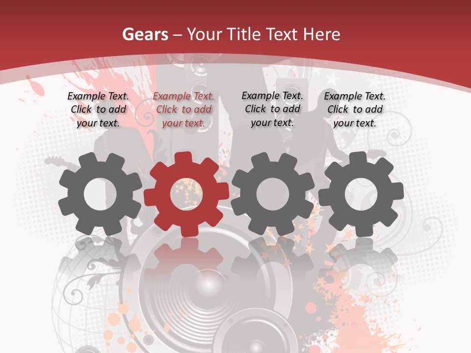 Decor Microphone Concert PowerPoint Template