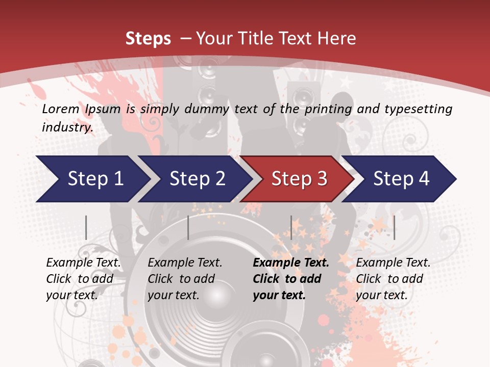 Decor Microphone Concert PowerPoint Template