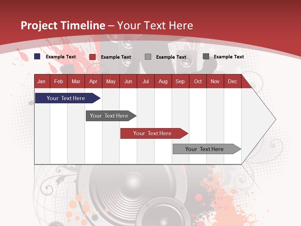 Decor Microphone Concert PowerPoint Template