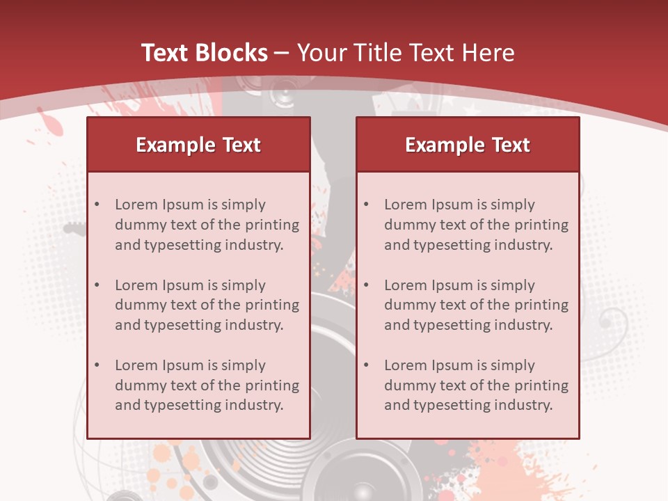 Decor Microphone Concert PowerPoint Template