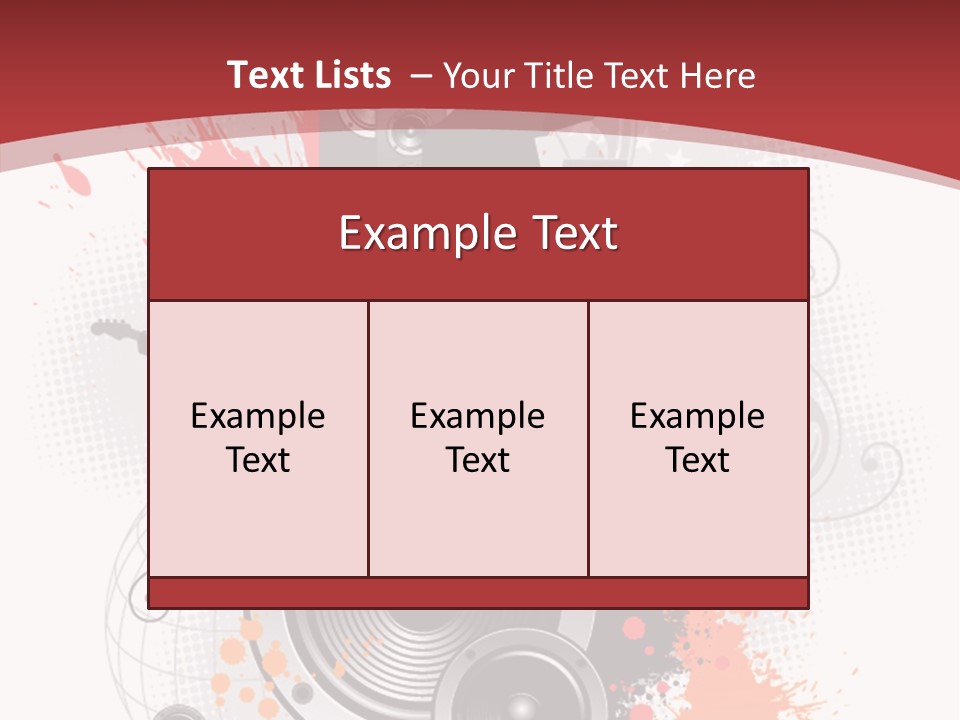 Decor Microphone Concert PowerPoint Template