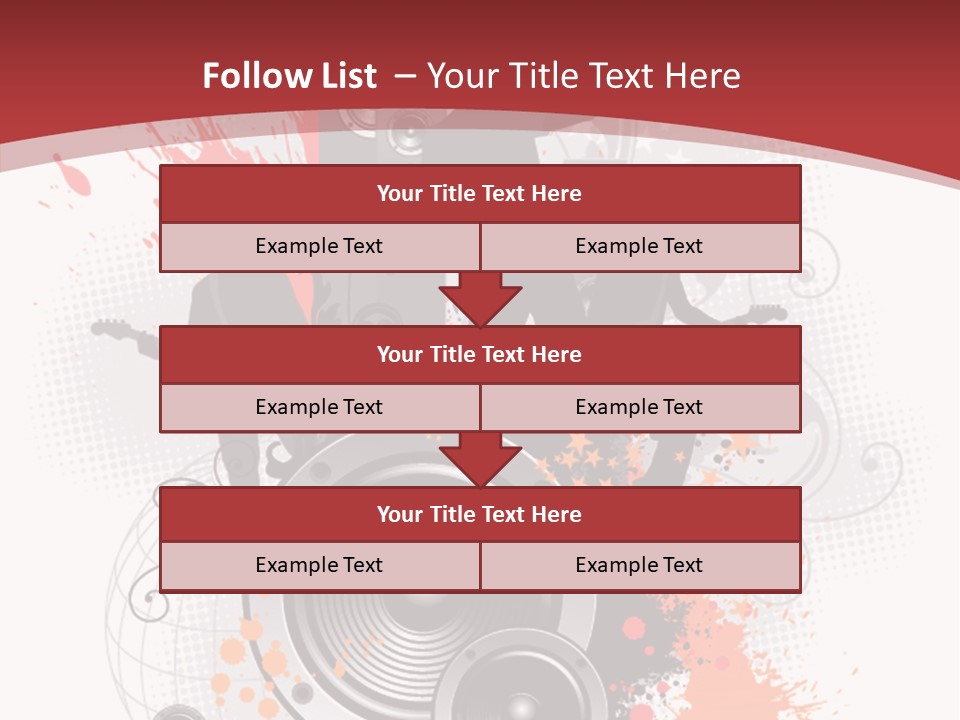 Decor Microphone Concert PowerPoint Template
