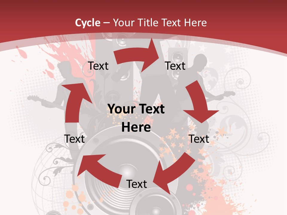 Decor Microphone Concert PowerPoint Template