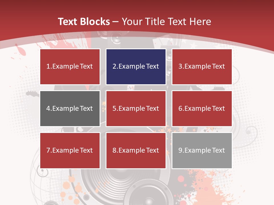 Decor Microphone Concert PowerPoint Template