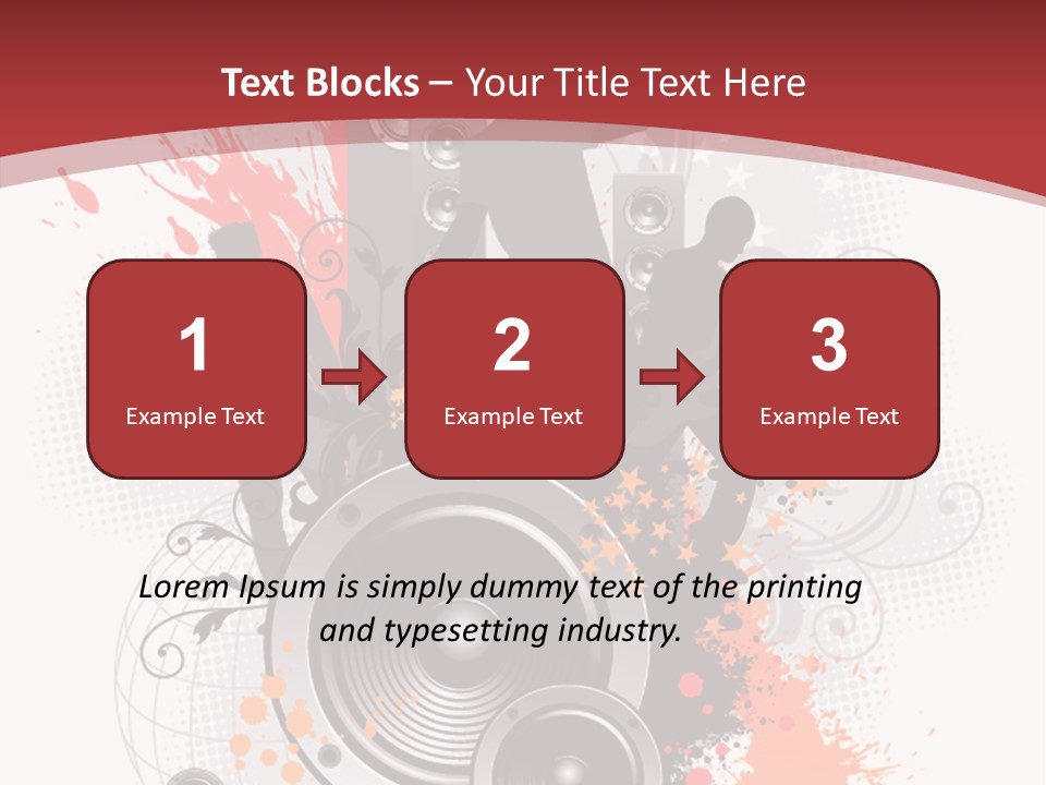 Decor Microphone Concert PowerPoint Template