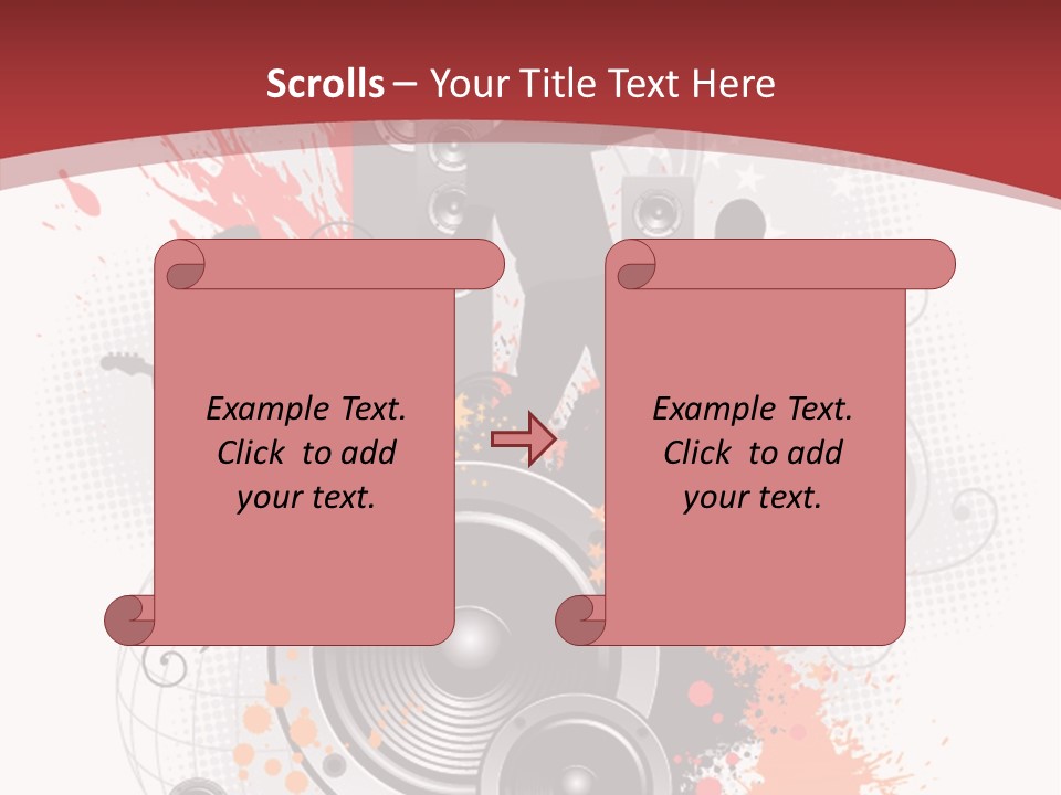 Decor Microphone Concert PowerPoint Template