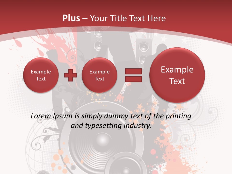 Decor Microphone Concert PowerPoint Template