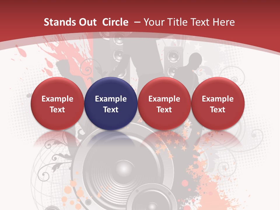 Decor Microphone Concert PowerPoint Template