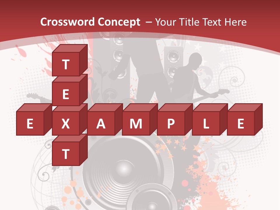 Decor Microphone Concert PowerPoint Template