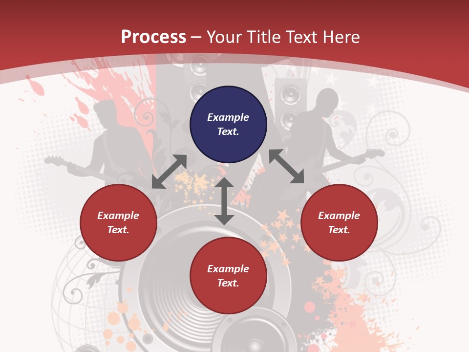 Decor Microphone Concert PowerPoint Template