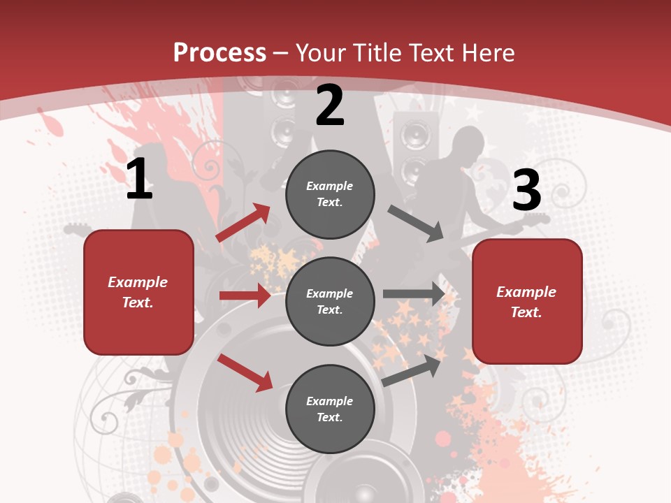 Decor Microphone Concert PowerPoint Template