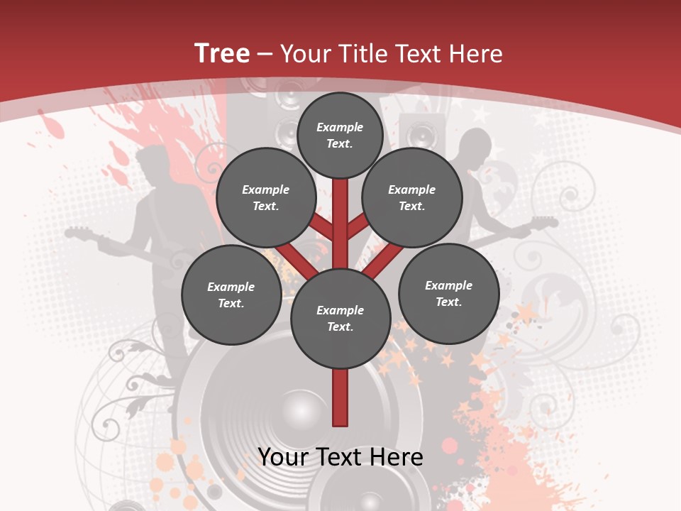 Decor Microphone Concert PowerPoint Template