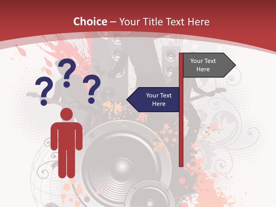 Decor Microphone Concert PowerPoint Template