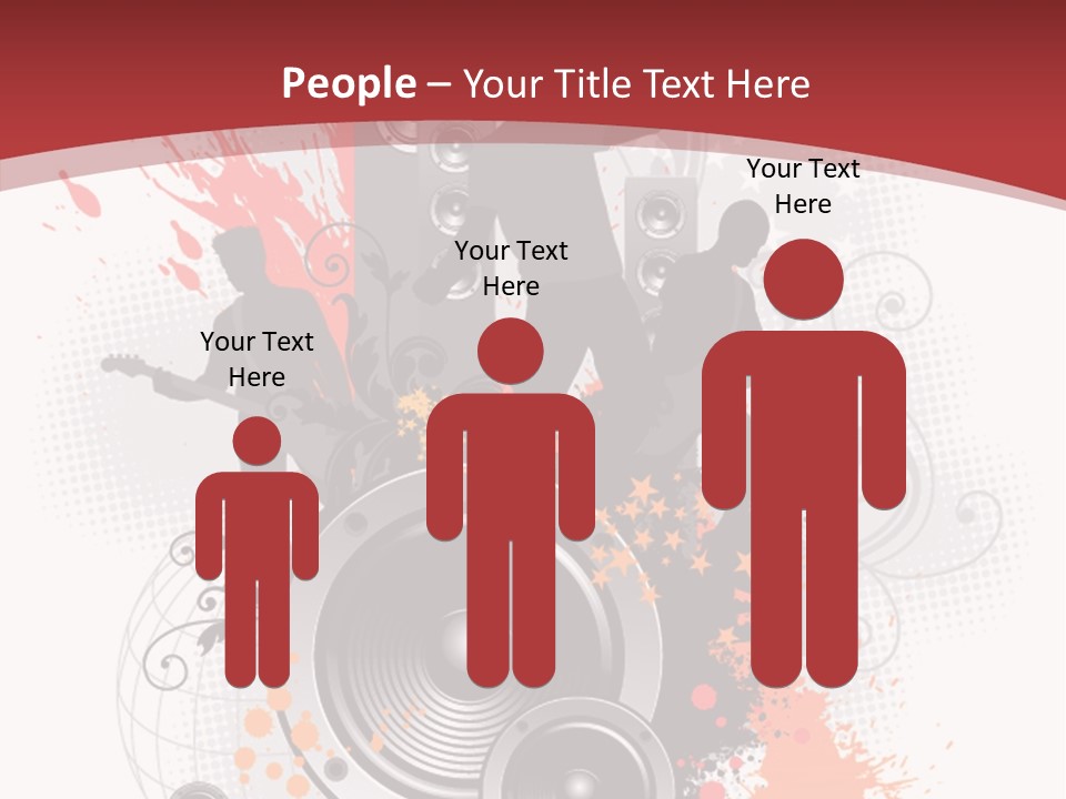 Decor Microphone Concert PowerPoint Template