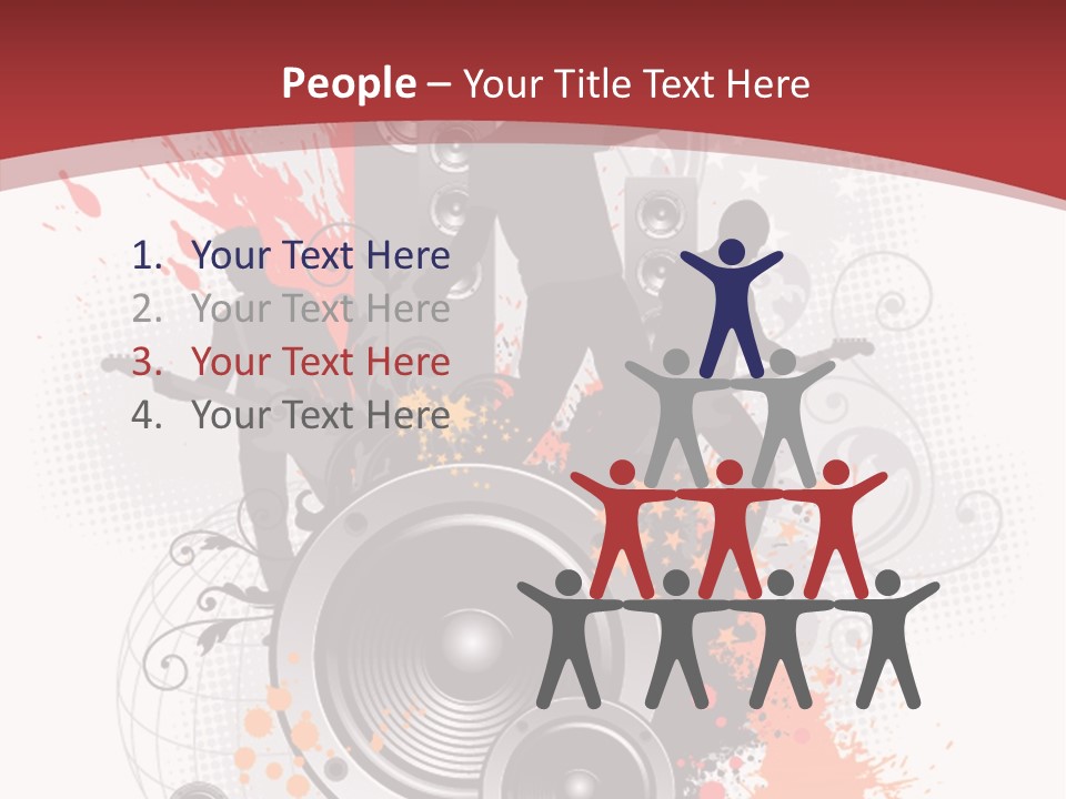 Decor Microphone Concert PowerPoint Template