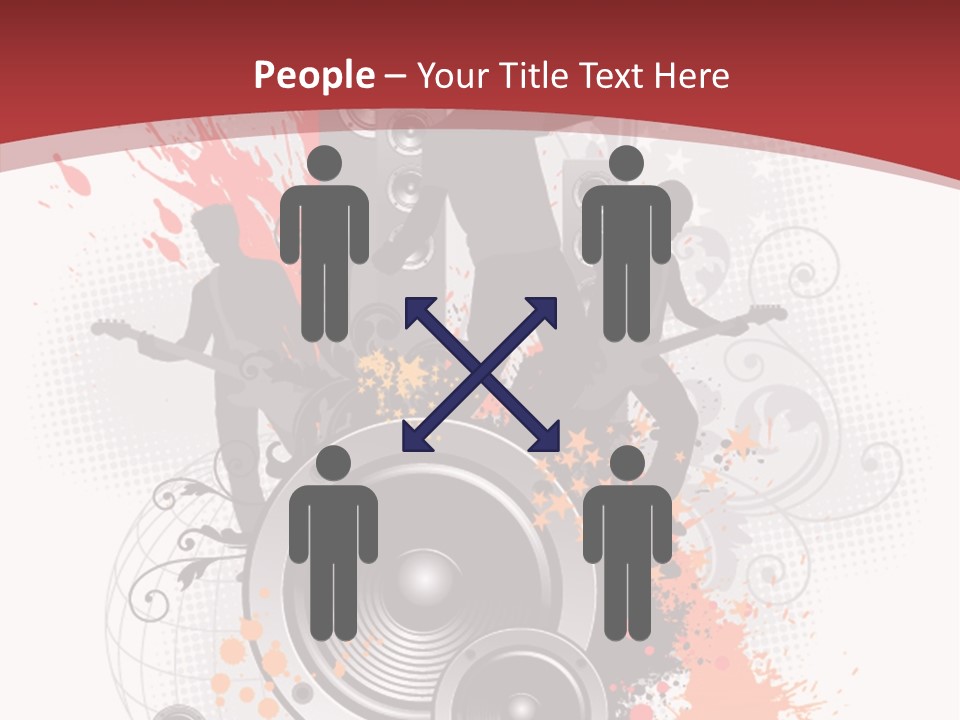 Decor Microphone Concert PowerPoint Template