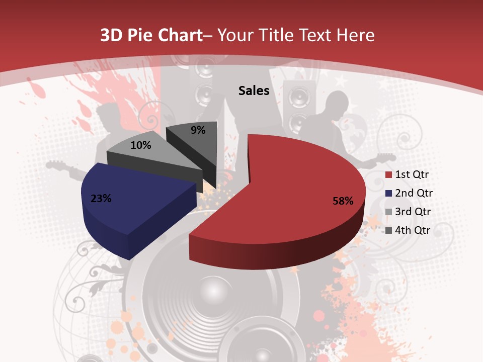 Decor Microphone Concert PowerPoint Template