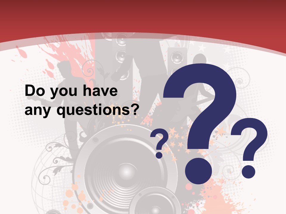 Decor Microphone Concert PowerPoint Template