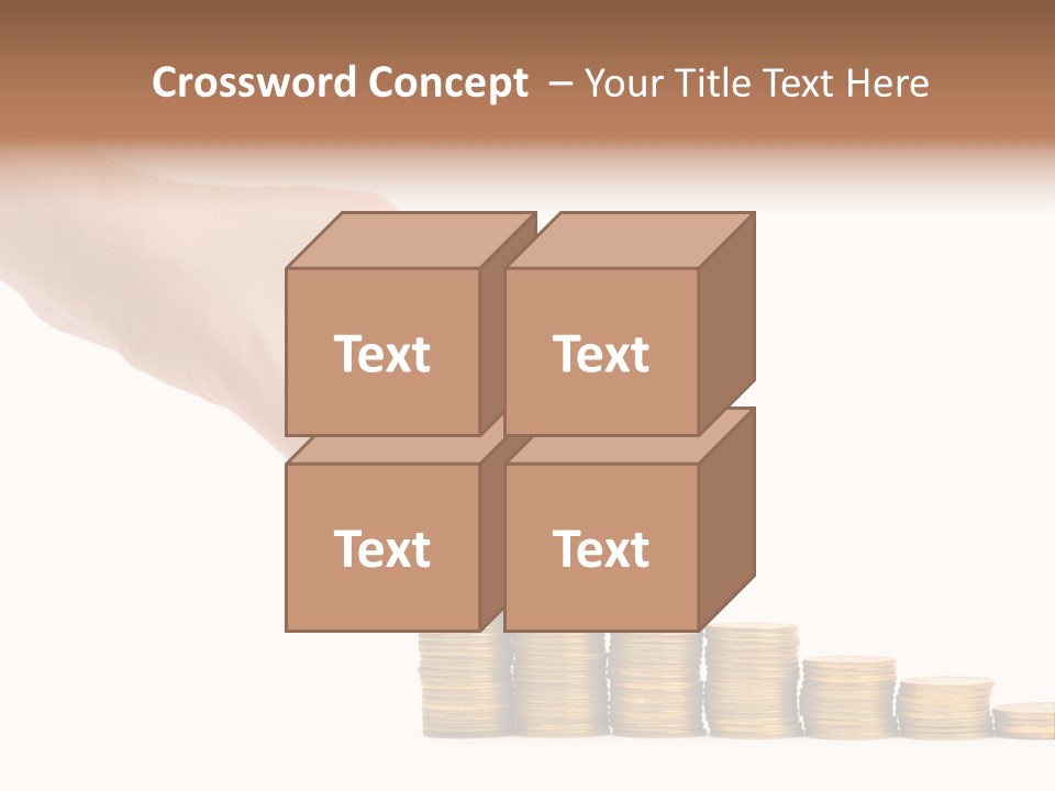 Man White Put PowerPoint Template