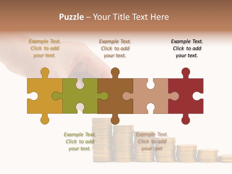 Man White Put PowerPoint Template