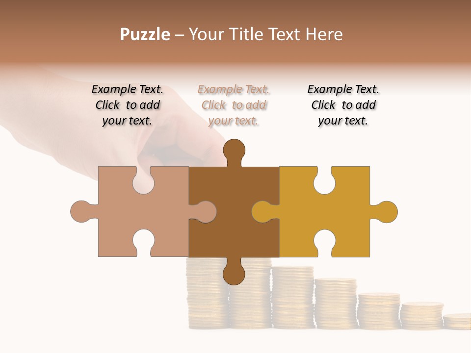 Man White Put PowerPoint Template