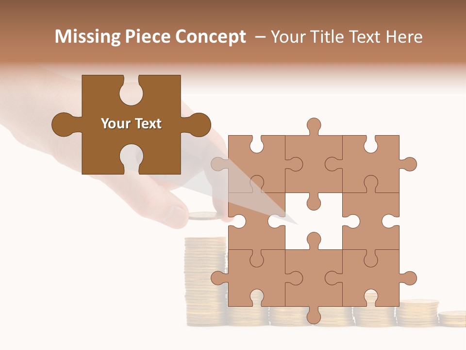 Man White Put PowerPoint Template