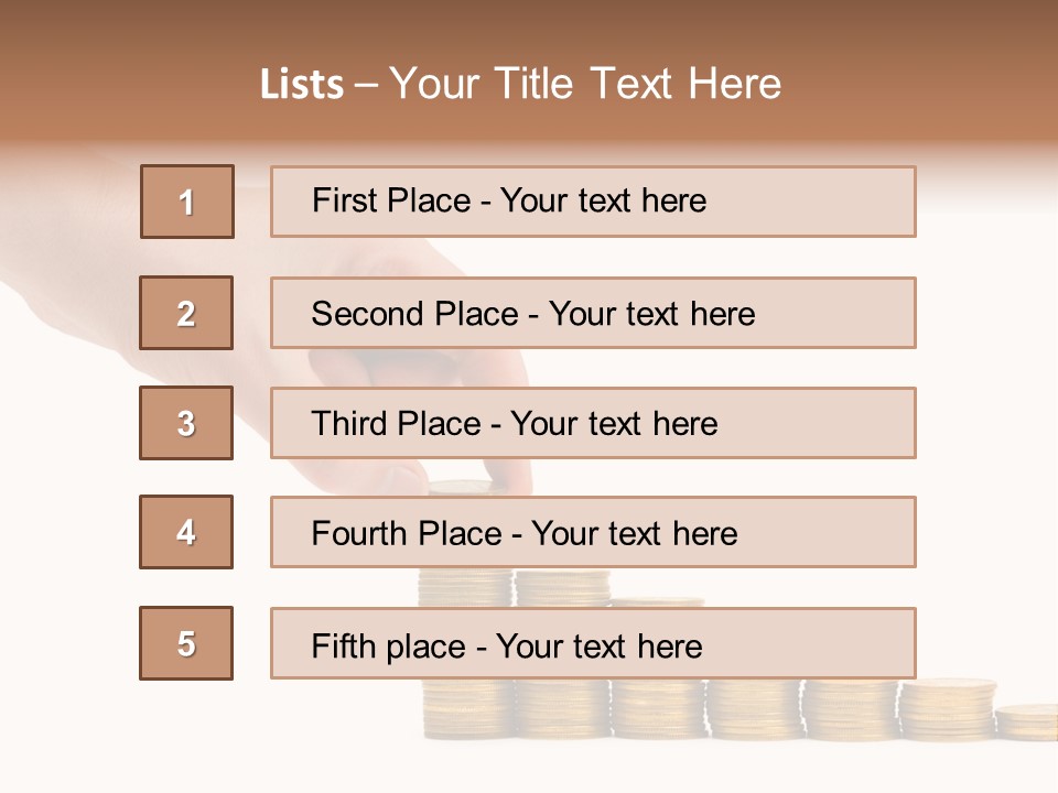 Man White Put PowerPoint Template