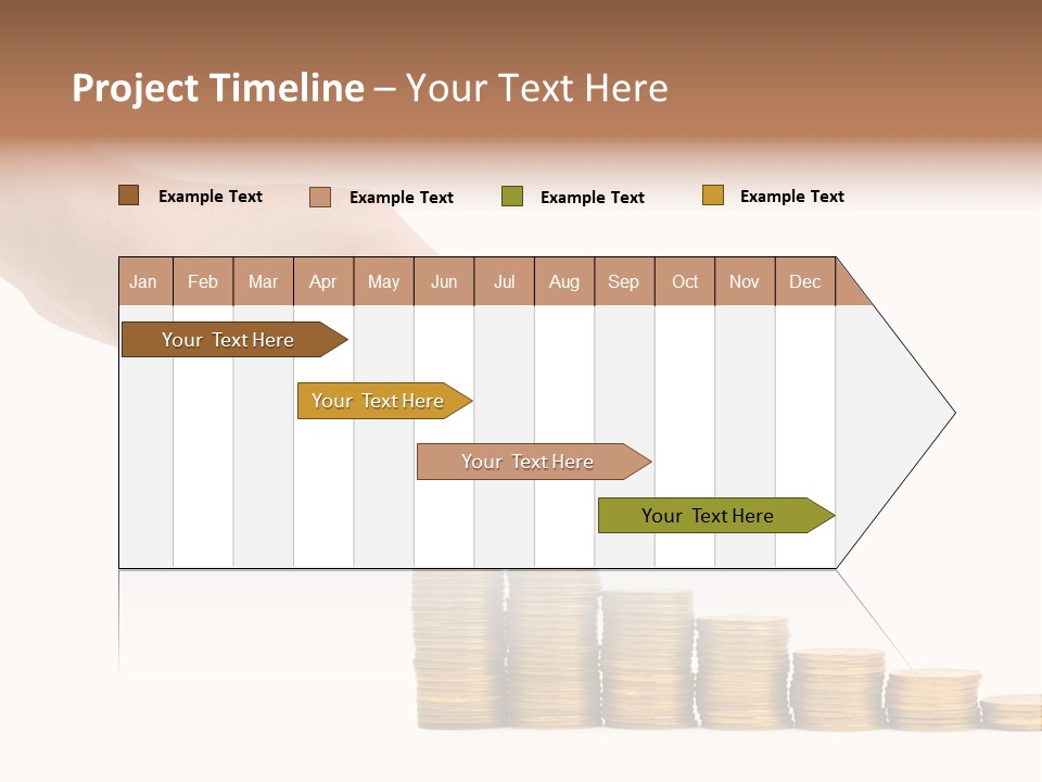 Man White Put PowerPoint Template