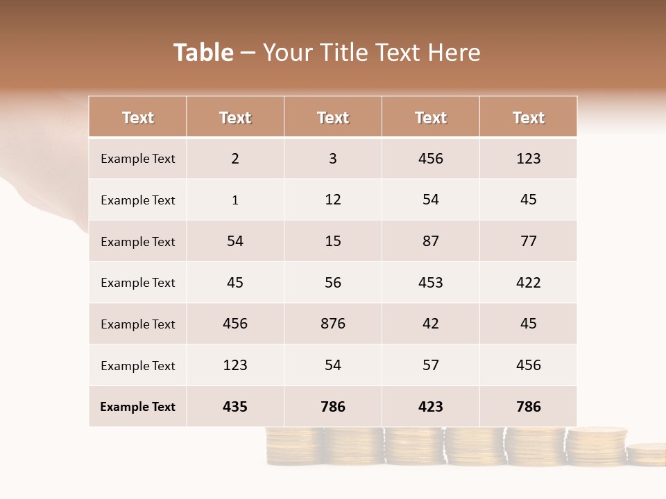 Man White Put PowerPoint Template