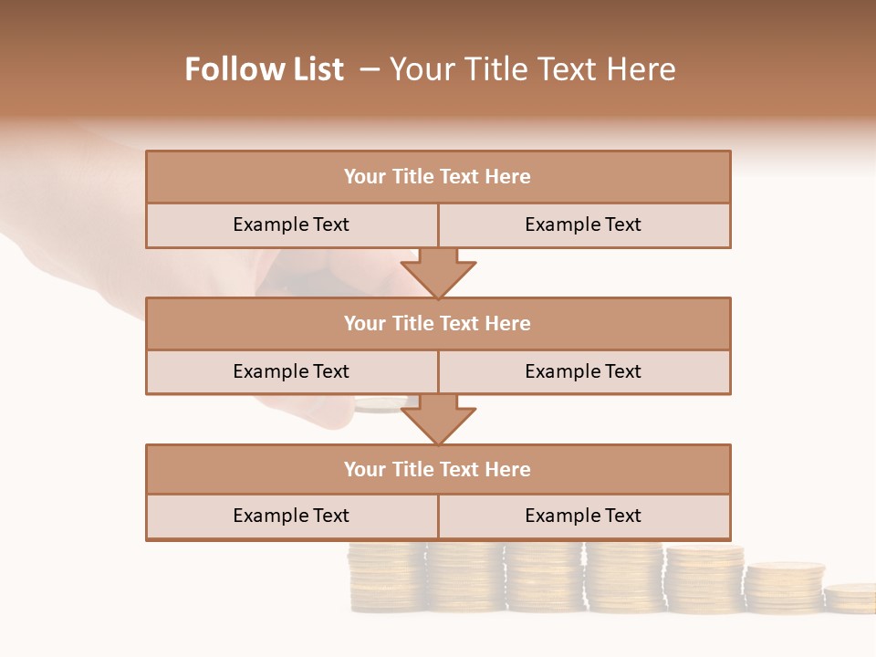 Man White Put PowerPoint Template