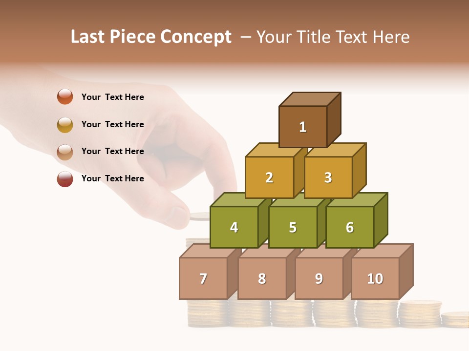 Man White Put PowerPoint Template