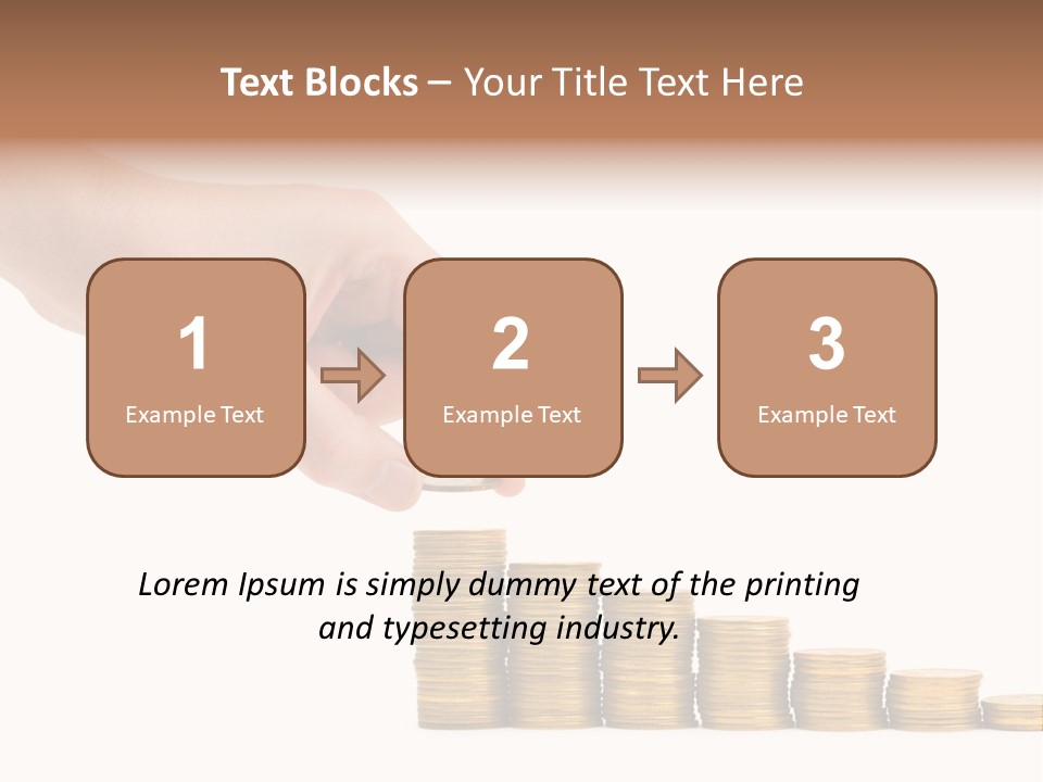 Man White Put PowerPoint Template